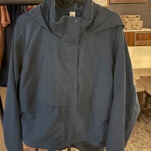 14 - Lululemon Effortless Jacket - Blue Twill